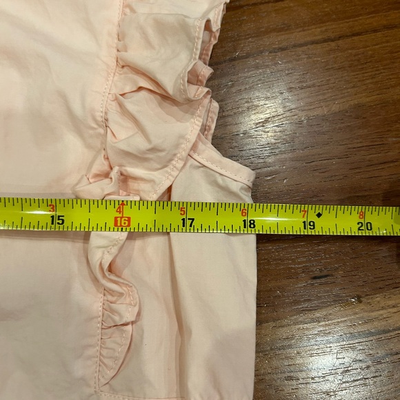 Baum Und Pfergarten Pale Pink Designer Button Up Tank Top sz 38 - Picture 4 of 5